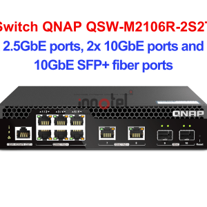Switch QNAP QSW-M2106R-2S2T – Thiết Bị Chuyển Mạch Switch QNAP QSW-M2106R-2S2T