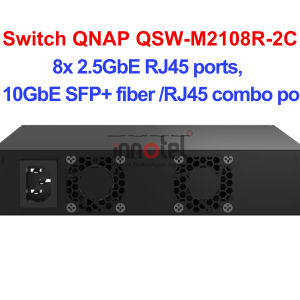 Switch QNAP QSW-M2108R-2C – Thiết Bị Chuyển Mạch Switch QNAP QSW-M2108R-2C