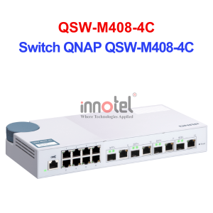 Switch QNAP QSW-M408-4C – Thiết Bị Chuyển Mạch Switch QNAP QSW-M408-4C