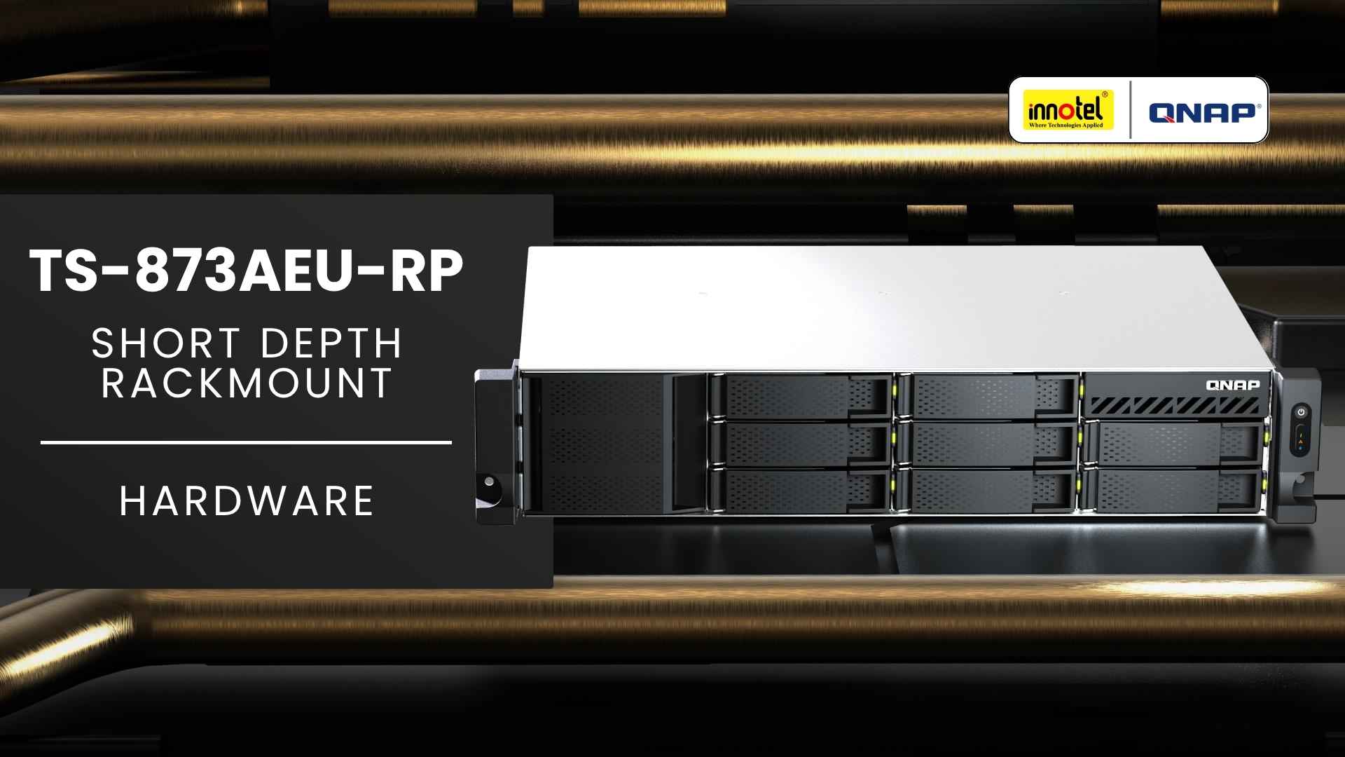 QNAP TS-873AeU-RP: Giải Pháp NAS Tối Ưu Cho Doanh Nghiệp Hiện Đại QNAP TS-873AeU-RP
