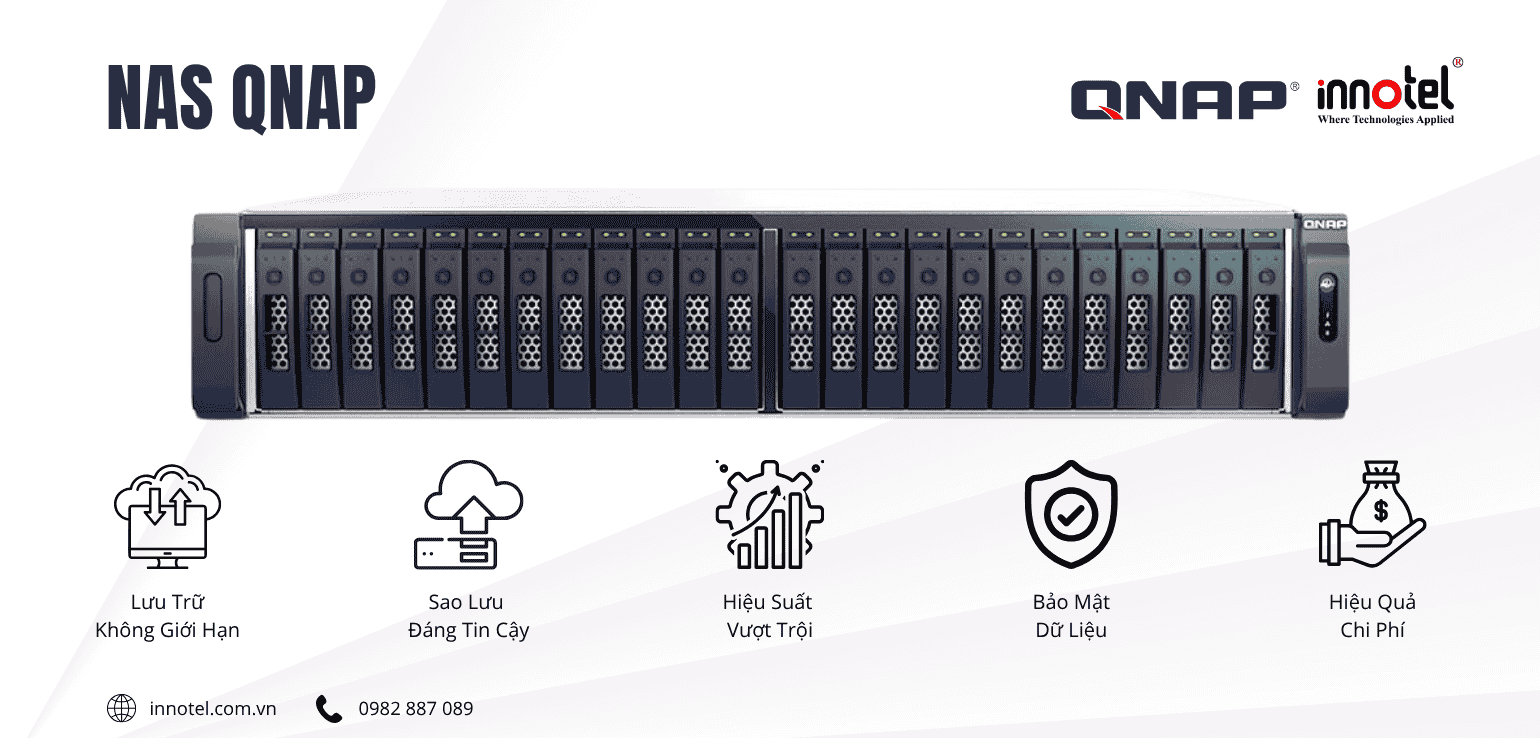NAS QNAP: Giải Pháp Lưu Trữ Giám Sát Tốt Nhất NAS QNAP