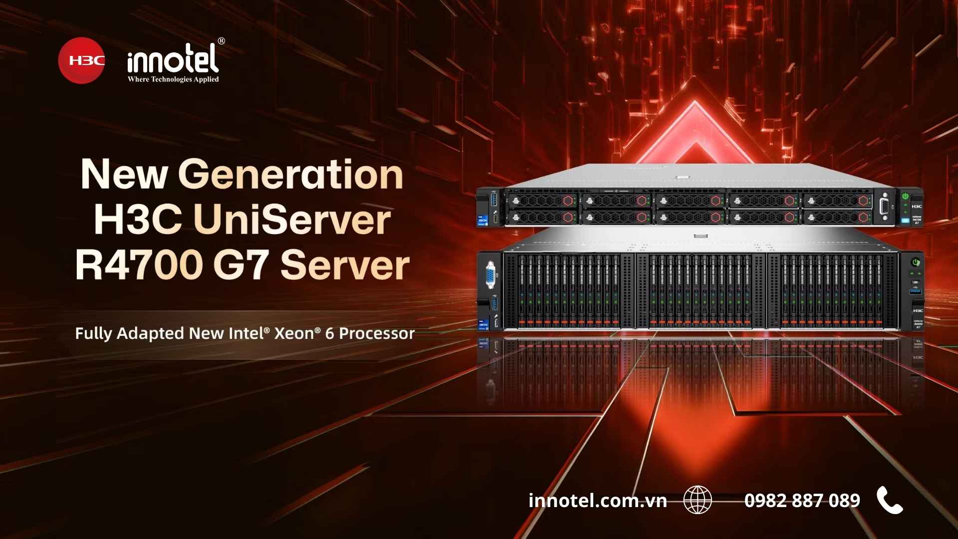 Máy Chủ Server H3C UNISERVER R4700 G7 RACK SERVER – Thiết Bị Máy Chủ H3C UniServer R4700 G7
