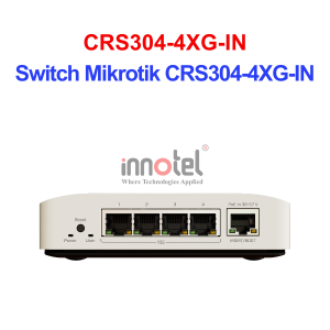 Switch Mikrotik CRS304-4XG-IN – Thiết Bị Chuyển Mạch Switch Mikrotik CRS304-4XG-IN