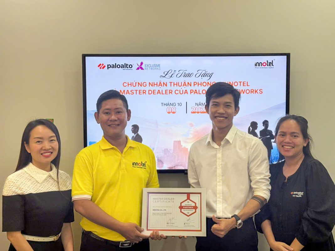 Thuận Phong – Innotel. Master Dealer chính thức của Palo Alto Networks tại Việt Nam phân phối palo alto networks