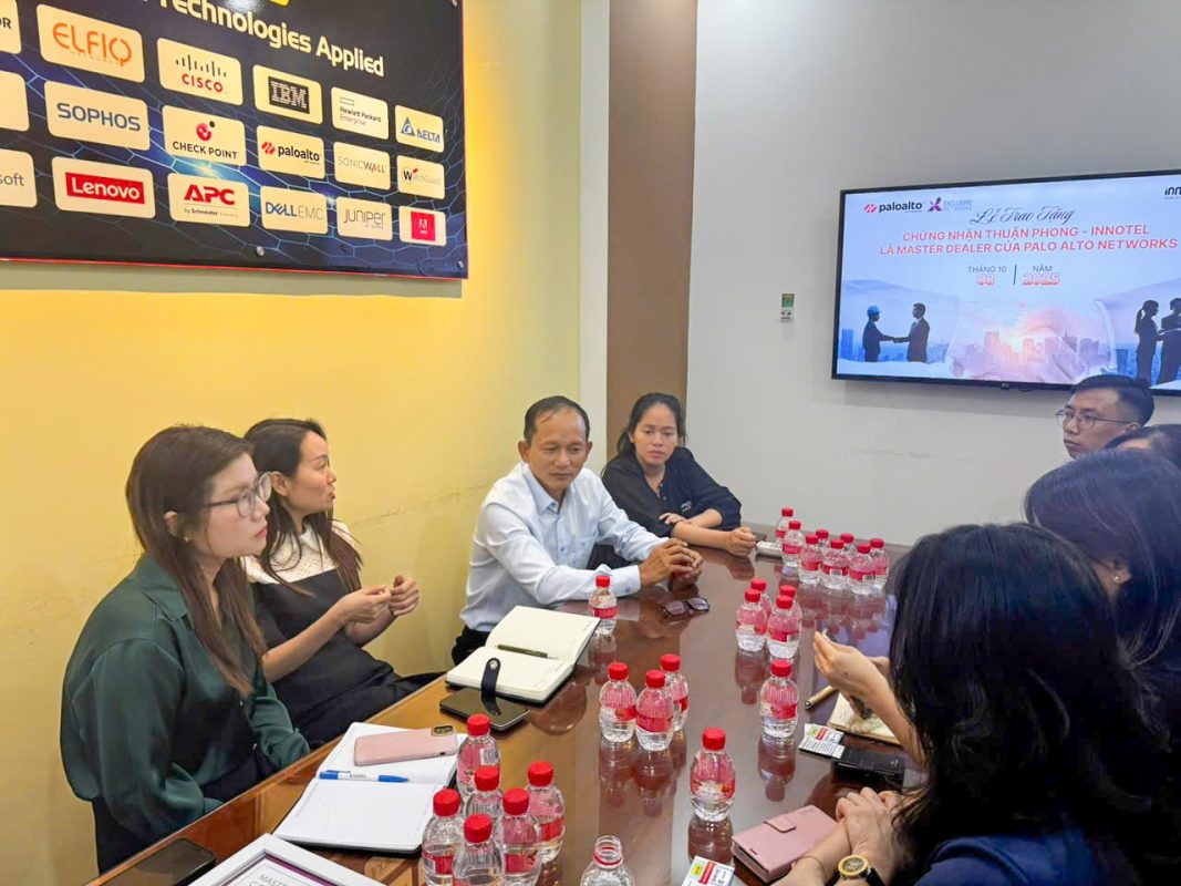 Thuận Phong – Innotel. Master Dealer chính thức của Palo Alto Networks tại Việt Nam phân phối palo alto networks