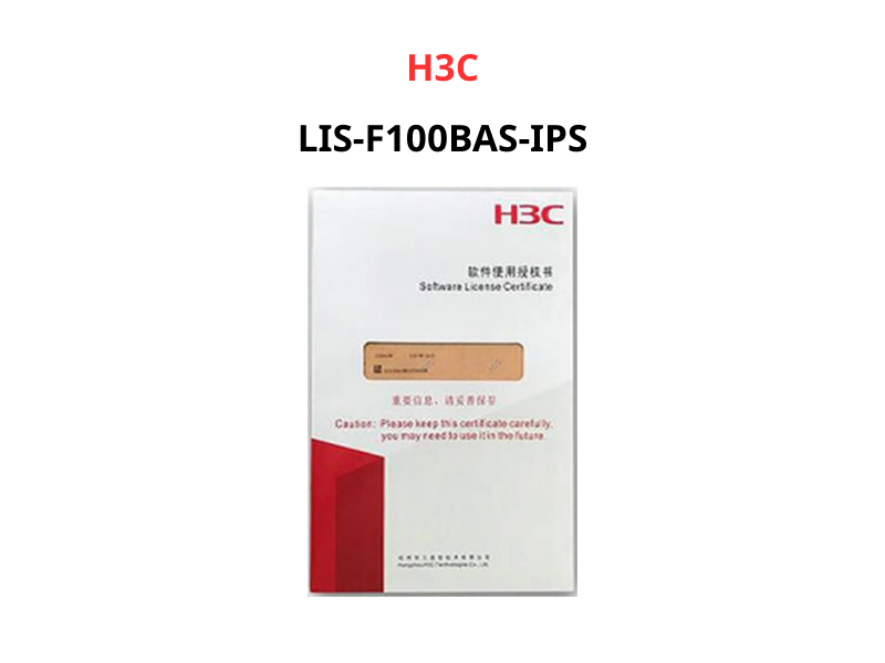 H3C License LIS-F100BAS-IPS-1Y H3C License LIS-F100BAS-IPS-1Y